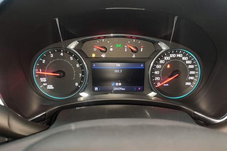 Used Chevrolet Equinox 2019 535T Automatic YuJie Edition China VI Instrument Cluster