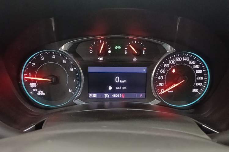 Used Chevrolet Equinox 2019 535T Automatic YuJie Edition China V Standard Instrument Cluster
