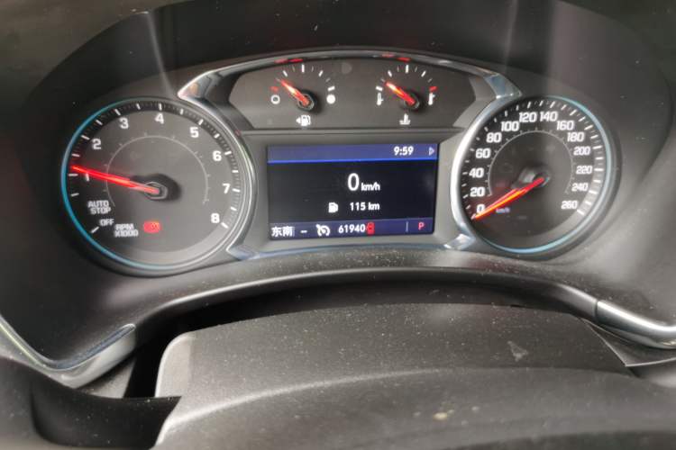 Used Chevrolet Equinox 2019 535T Automatic YuJie Edition China V Standard Instrument Cluster