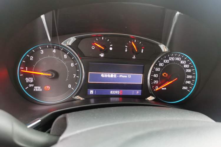 Used Chevrolet Equinox 2019 535T Automatic YuJie Edition China VI Instrument Cluster