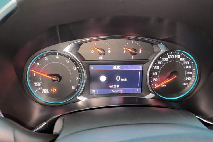 Used Chevrolet Equinox 2019 Redline 550T Automatic All-Wheel-Drive Trailblazer RS China VI Standard Instrument Cluster