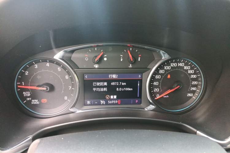 Used Chevrolet Equinox 2019 Redline 550T Automatic All-Wheel-Drive Trailblazer RS China VI Standard Instrument Cluster