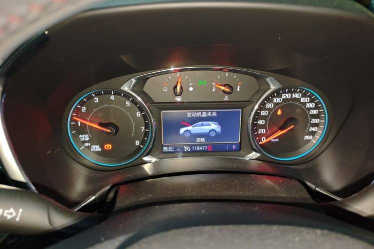 Used Chevrolet Equinox 2019 Redline 550T Automatic All-Wheel-Drive RS Model China VI Standard Instrument Cluster