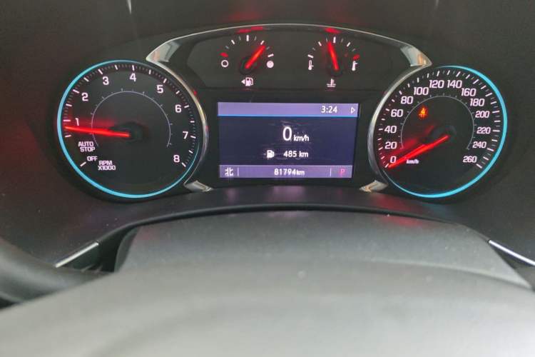 Used Chevrolet Equinox 2019 535T Automatic YuJie Edition China VI Odometer Close Up