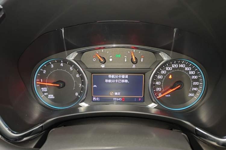 Used Chevrolet Equinox 2019 Redline 550T Automatic All-Wheel-Drive Trailblazer RS China VI Standard Odometer Close Up