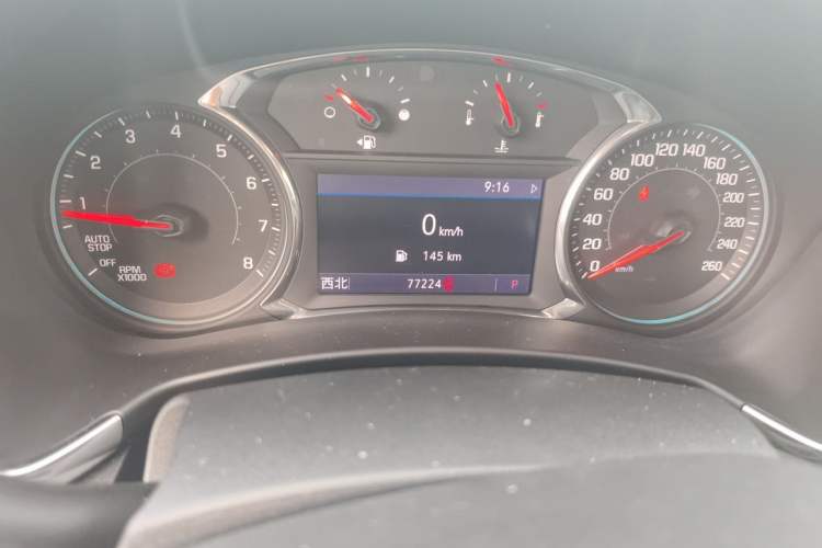 Used Chevrolet Equinox 2019 535T Automatic YuJie Edition China VI Odometer Close Up