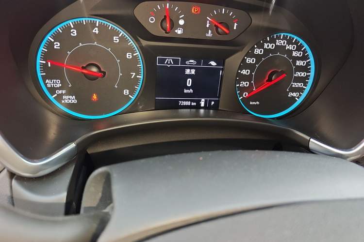 Used Chevrolet Equinox 2019 535T Automatic Chijie Edition China VI Odometer Close Up