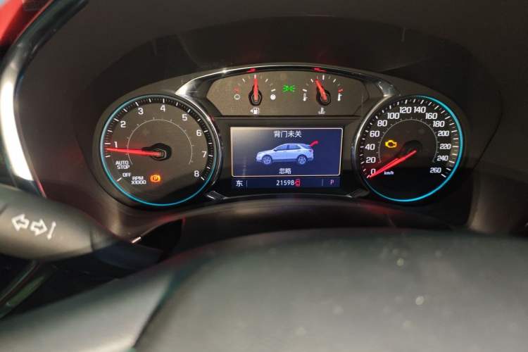 Used Chevrolet Equinox 2019 535T Automatic YuJie Edition China V Standard Odometer Close Up