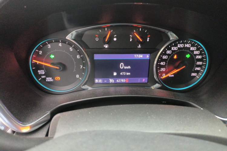 Used Chevrolet Equinox 2019 535T Automatic YuJie Edition China VI Odometer Close Up