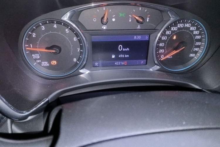 Used Chevrolet Equinox 2019 535T Automatic YuJie Edition China VI Odometer Close Up