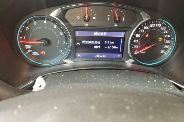 Used Chevrolet Equinox 2019 Redline 550T Automatic All-Wheel-Drive Trailblazer RS China VI Standard Odometer Close Up