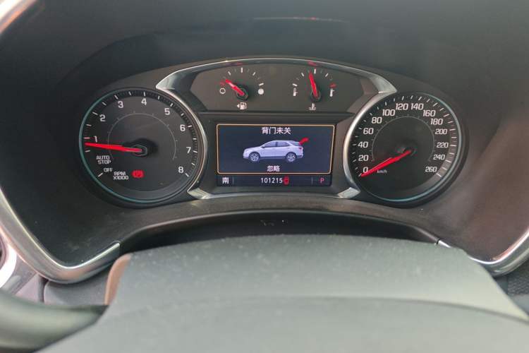 Used Chevrolet Equinox 2019 535T Automatic YuJie Edition China VI Odometer Close Up