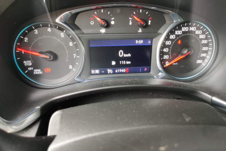 Used Chevrolet Equinox 2019 535T Automatic YuJie Edition China V Standard Odometer Close Up