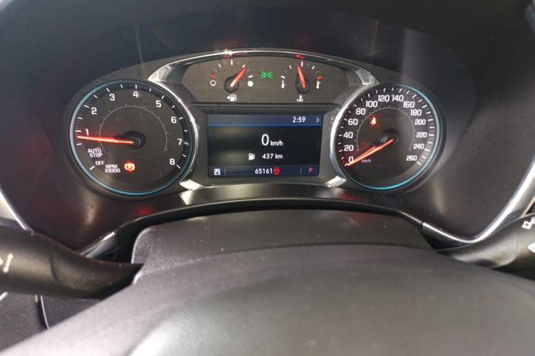 Used Chevrolet Equinox 2019 535T Automatic YuJie Edition China V Standard Odometer Close Up