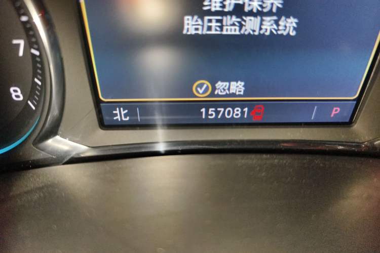 Used Chevrolet Equinox 2019 535T Automatic YuJie Edition China V Standard Odometer Close Up