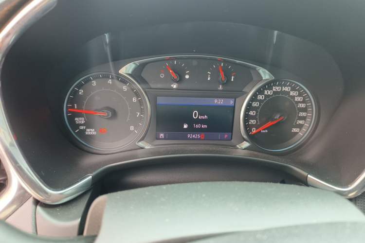 Used Chevrolet Equinox 2019 535T Automatic YuJie Edition China V Standard Odometer Close Up