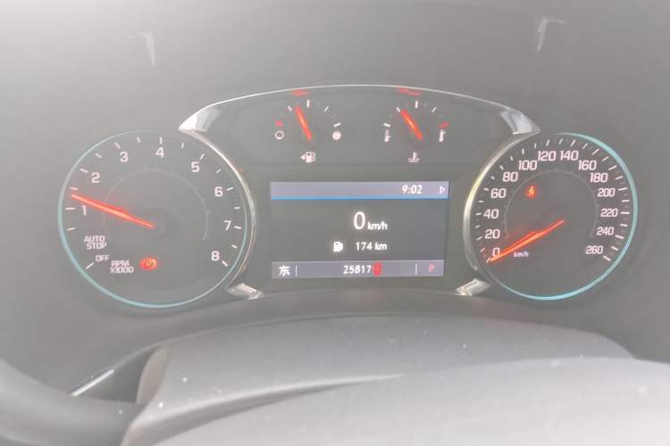 Used Chevrolet Equinox 2019 535T Automatic YuJie Edition China V Standard Instrument Cluster
