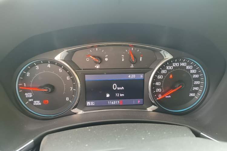 Used Chevrolet Equinox 2019 535T Automatic YuJie Edition China V Standard Instrument Cluster