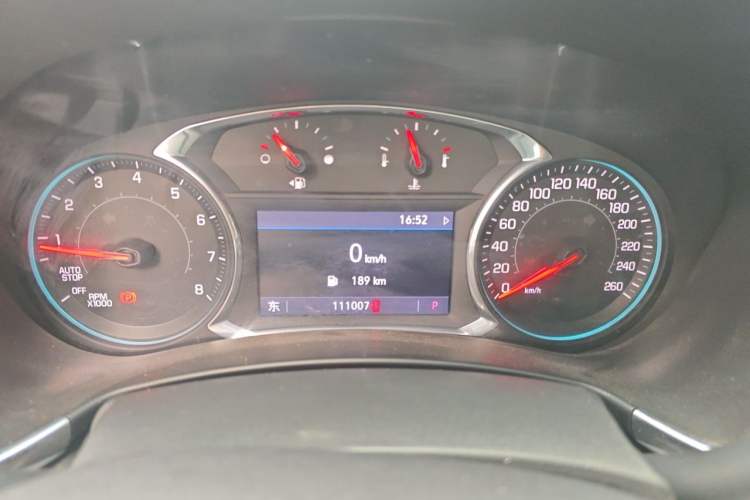 Used Chevrolet Equinox 2019 Redline 550T Automatic All-Wheel-Drive RS Model China V Standard Instrument Cluster