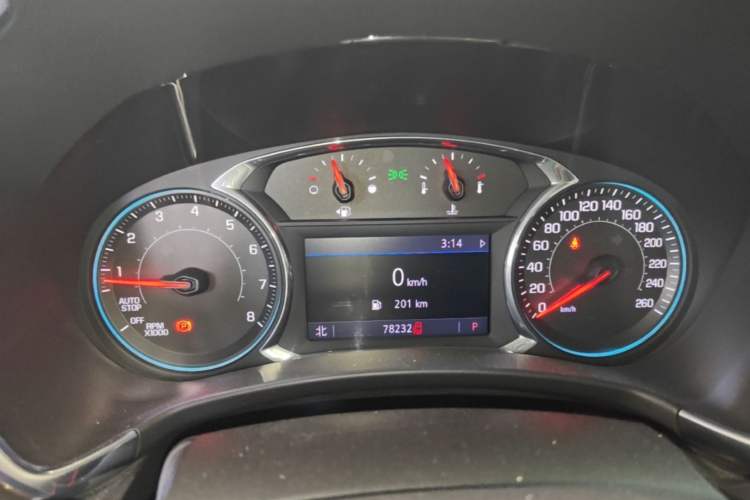 Used Chevrolet Equinox 2019 Redline 550T Automatic All-Wheel-Drive RS Model China VI Standard Instrument Cluster