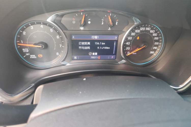 Used Chevrolet Equinox 2019 535T Automatic YuJie Edition China V Standard Odometer Close Up