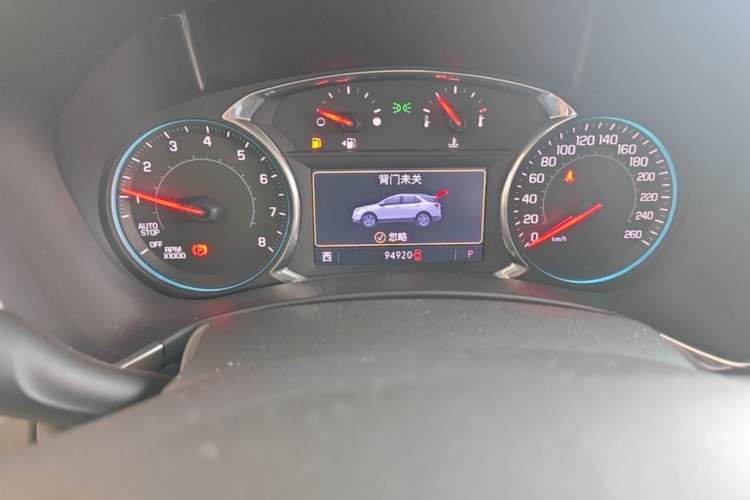 Used Chevrolet Equinox 2019 535T Automatic YuJie Edition China VI Odometer Close Up