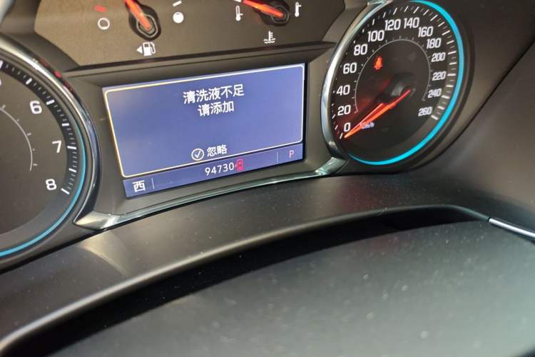 Used Chevrolet Equinox 2019 535T Automatic YuJie Edition China V Standard Odometer Close Up