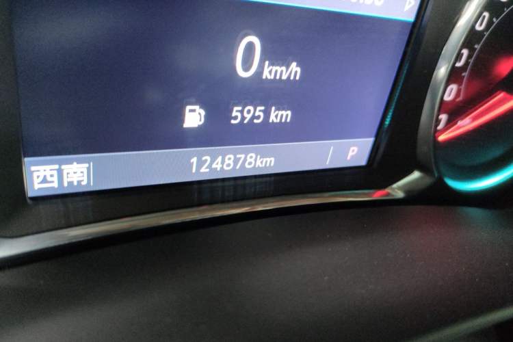 Used Chevrolet Equinox 2019 535T Automatic YuJie Edition China VI Odometer Close Up