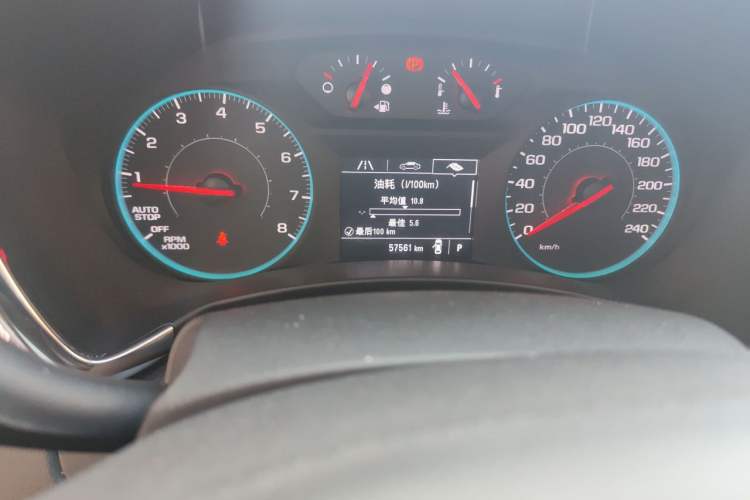 Used Chevrolet Equinox 2019 535T Automatic Chijie Edition China V Standard Odometer Close Up