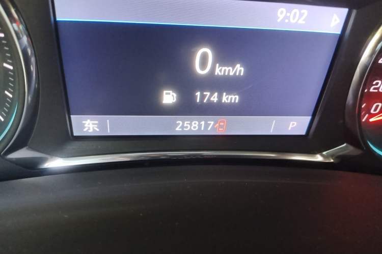 Used Chevrolet Equinox 2019 535T Automatic YuJie Edition China V Standard Odometer Close Up