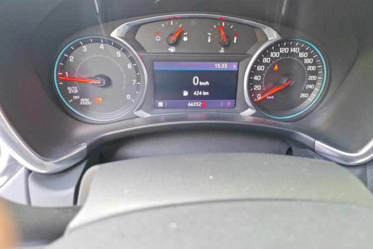 Used Chevrolet Equinox 2019 535T Automatic YuJie Edition China V Standard Odometer Close Up
