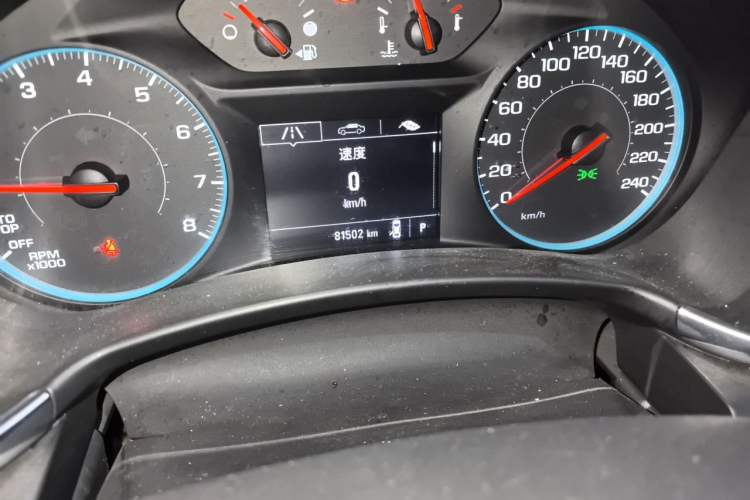 Used Chevrolet Equinox 2019 535T Automatic Chijie Edition China VI Odometer Close Up