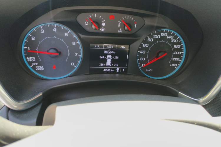 Used Chevrolet Equinox 2019 535T Automatic Chijie Edition China VI Odometer Close Up