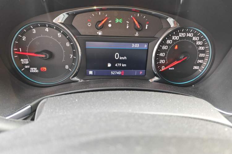 Used Chevrolet Equinox 2019 535T Automatic YuJie Edition China VI Odometer Close Up