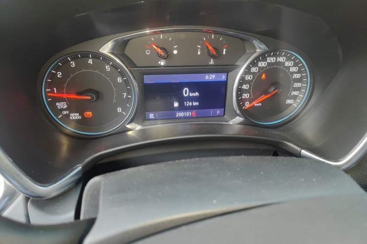 Used Chevrolet Equinox 2019 535T Automatic YuJie Edition China VI Odometer Close Up