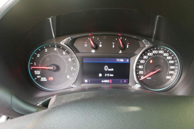 Used Chevrolet Equinox 2019 Redline 550T Automatic All-Wheel-Drive RS Model China VI Standard Instrument Cluster