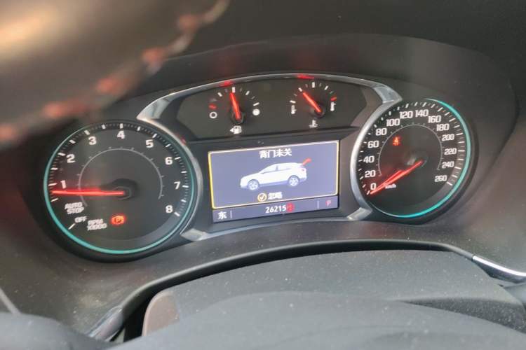 Used Chevrolet Equinox 2019 Redline 550T Automatic All-Wheel-Drive RS Model China V Standard Instrument Cluster