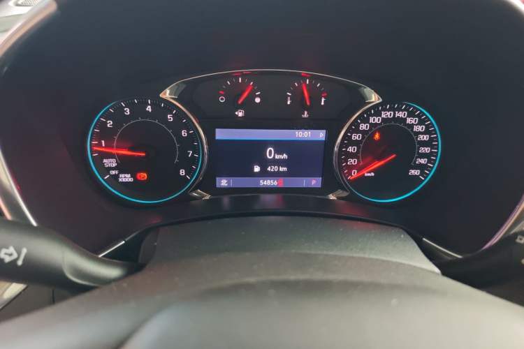 Used Chevrolet Equinox 2019 535T Automatic YuJie Edition China V Standard Odometer Close Up