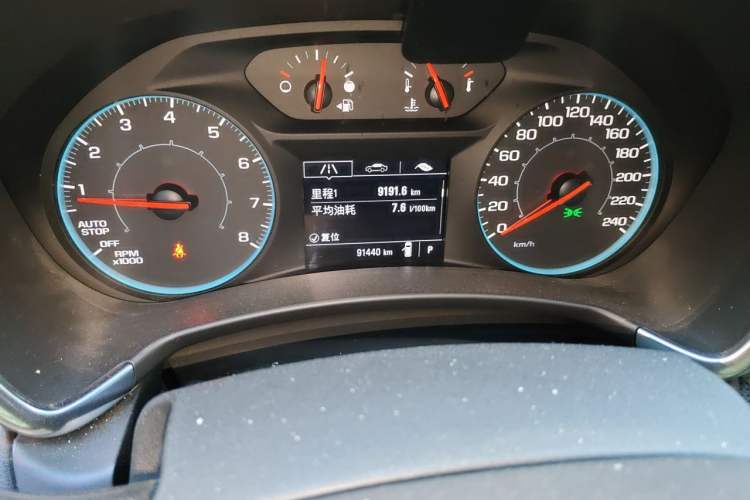 Used Chevrolet Equinox 2019 535T Automatic Chijie Edition China VI Odometer Close Up