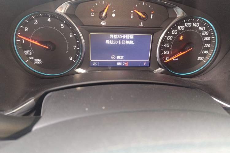 Used Chevrolet Equinox 2019 Redline 550T Automatic All-Wheel-Drive Trailblazer RS China VI Standard Odometer Close Up
