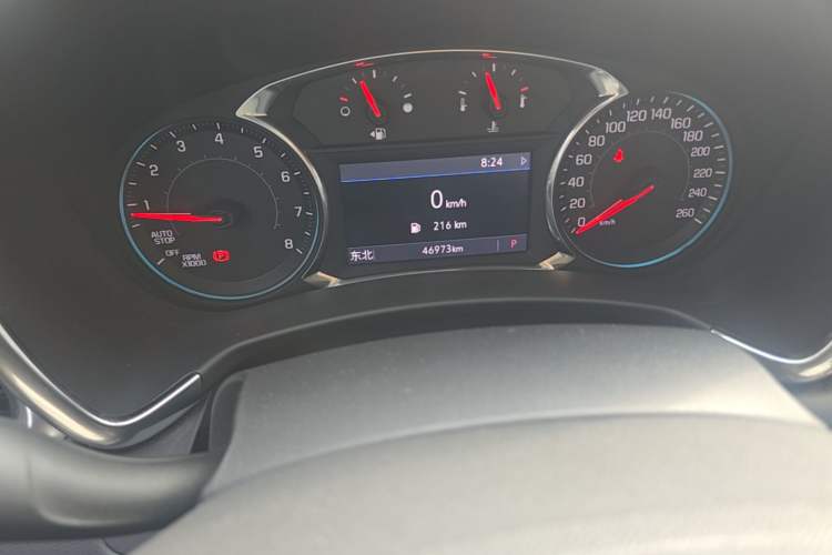 Used Chevrolet Equinox 2019 535T Automatic YuJie Edition China VI Odometer Close Up