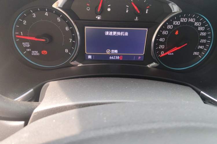 Used Chevrolet Equinox 2019 535T Automatic YuJie Edition China V Standard Odometer Close Up