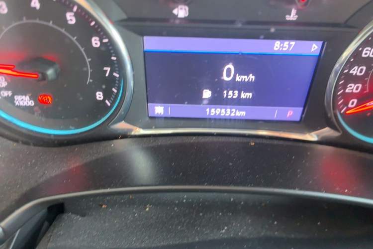Used Chevrolet Equinox 2019 535T Automatic YuJie Edition China VI Odometer Close Up