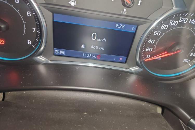 Used Chevrolet Equinox 2019 535T Automatic YuJie Edition China VI Odometer Close Up