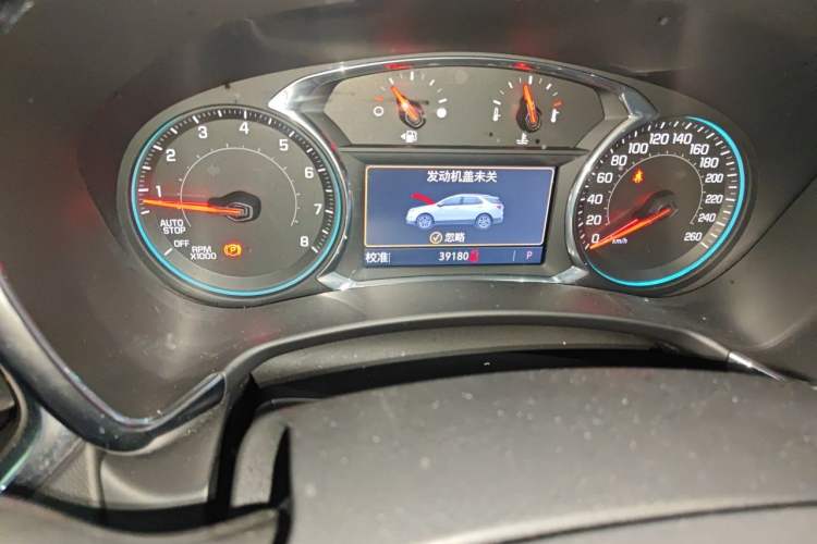Used Chevrolet Equinox 2019 535T Automatic YuJie Edition China VI Odometer Close Up