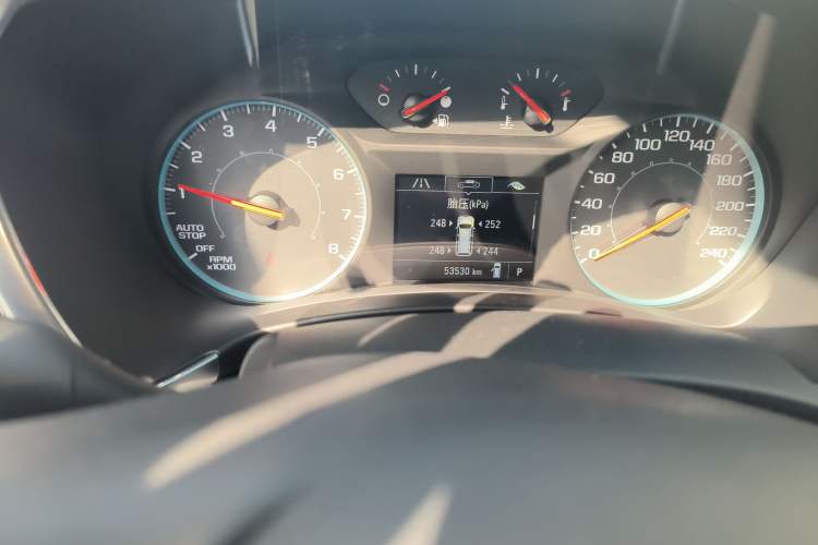 Used Chevrolet Equinox 2019 535T Automatic Chijie Edition China VI Odometer Close Up