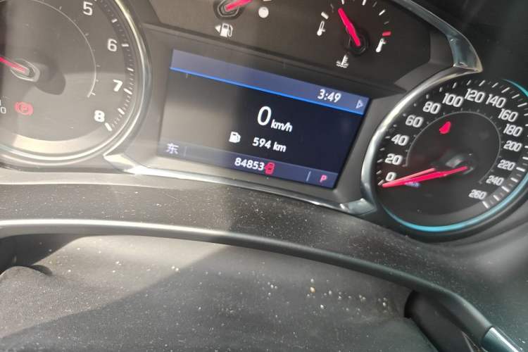 Used Chevrolet Equinox 2019 535T Automatic YuJie Edition China V Standard Odometer Close Up