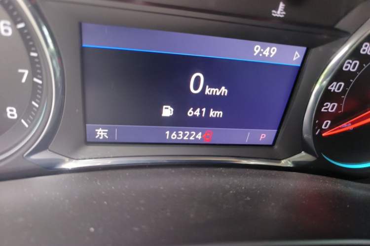 Used Chevrolet Equinox 2019 535T Automatic YuJie Edition China V Standard Odometer Close Up