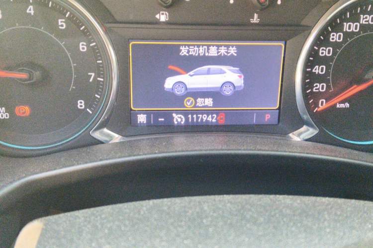Used Chevrolet Equinox 2019 535T Automatic YuJie Edition China V Standard Odometer Close Up