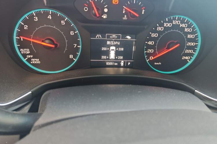 Used Chevrolet Equinox 2019 535T Automatic Chijie Edition China VI Odometer Close Up